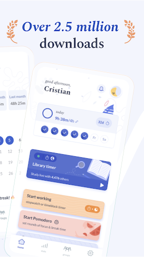 Flipd: Focus & Study Timer ekran görüntüsü