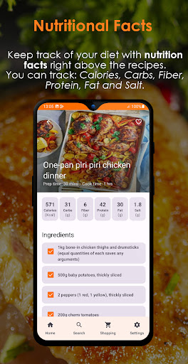 Chicken Recipes Offline ekran görüntüsü