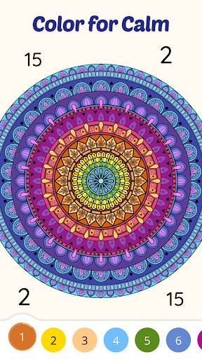 Color Aura: Paint by number ekran görüntüsü