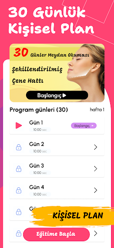 Çene Yüz Egzersizi ekran görüntüsü
