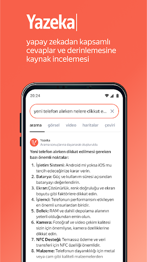 Yandex: Aradığını Bulma Motoru ekran görüntüsü