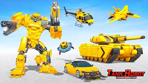 Tank Robot Transform Car Game ekran görüntüsü