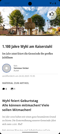 Wyhl am Kaiserstuhl ekran görüntüsü