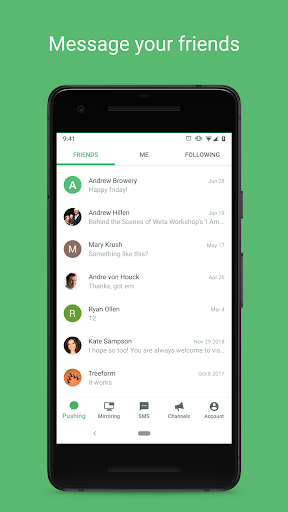 Pushbullet: SMS on PC and more ekran görüntüsü