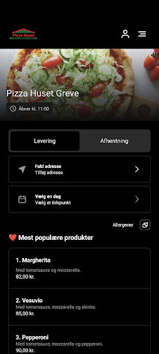 Pizza Huset ekran görüntüsü