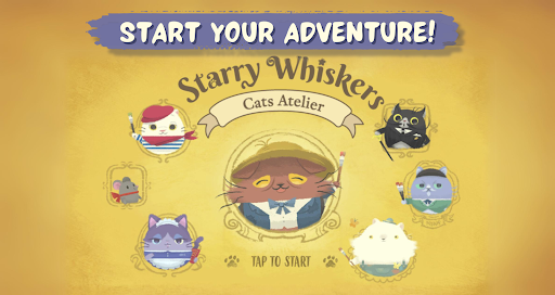 Starry Whiskers: Cats Atelier ekran görüntüsü