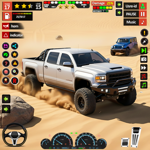 Land Cruise 4x4 Jeep Car Games