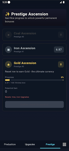 Infinite Idle (Beta) ekran görüntüsü