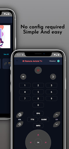 Remote for Avistel tv ekran görüntüsü