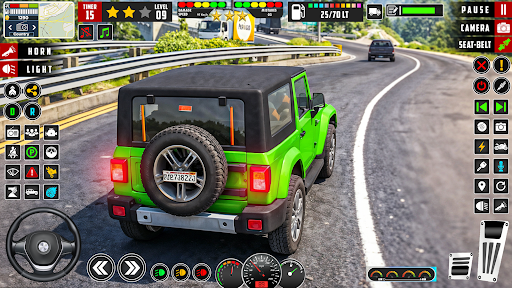 Open World Jeep Driving Games ekran görüntüsü