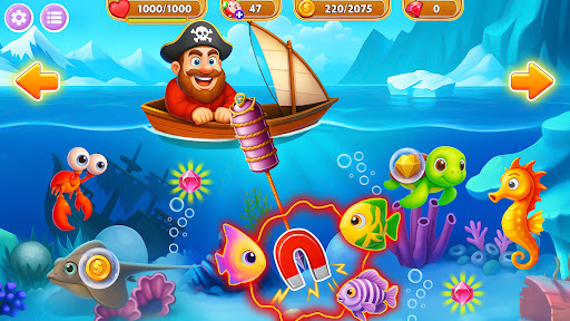 Pirate Fishing Adventure Game ekran görüntüsü