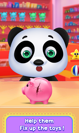 Panda Spa Salon Daycare Game ekran görüntüsü