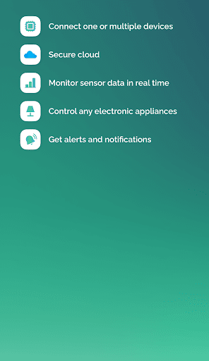 Blynk IoT ekran görüntüsü