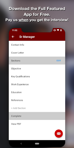 Resume Star - PDF CV Maker App ekran görüntüsü