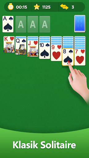 Klasik Solitaire ekran görüntüsü