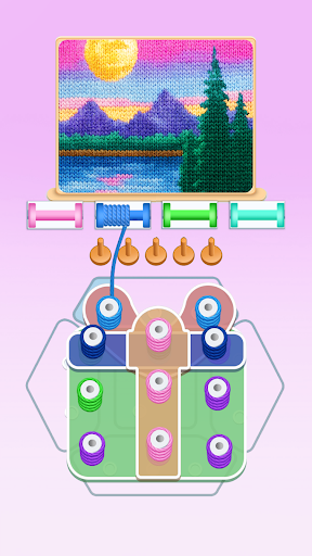 Yarn Sort: Color Jam ekran görüntüsü