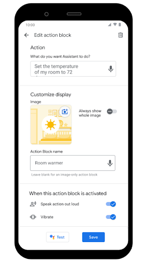 Action Blocks ekran görüntüsü