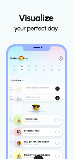 Perfect Day: Organize Your Day ekran görüntüsü