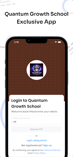 Quantum Growth School ekran görüntüsü