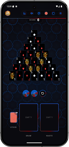 Pyramid Solitaire Master Solo ekran görüntüsü