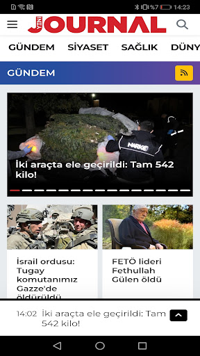 Yeni Journal ekran görüntüsü