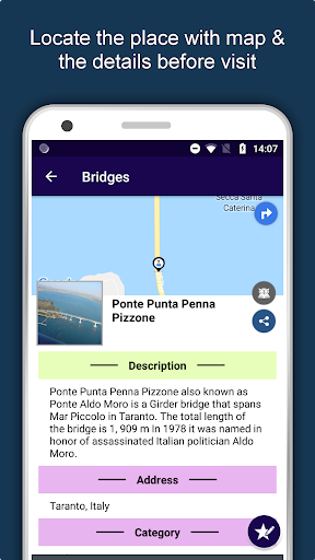 Taranto Travel & Explore, Offl ekran görüntüsü