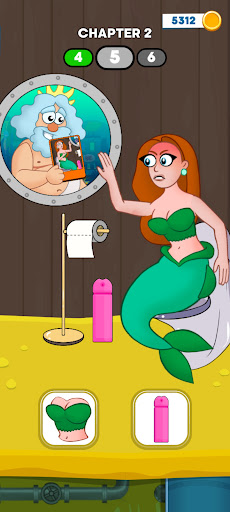 Neptune vs Mermaid: Fish Prank ekran görüntüsü