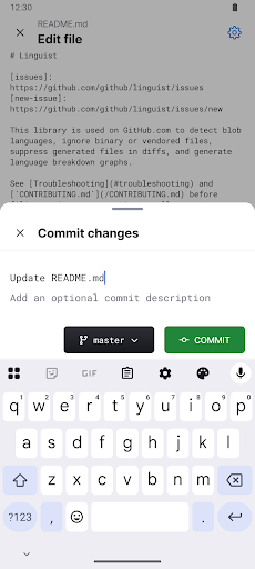 GitHub ekran görüntüsü