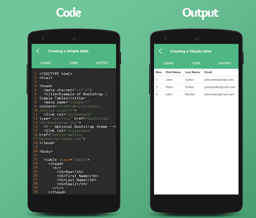 Learn Web Programming ekran görüntüsü