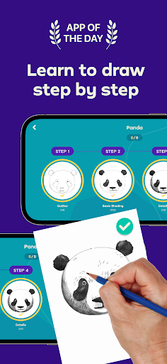 Simply Draw: Learn to Draw ekran görüntüsü