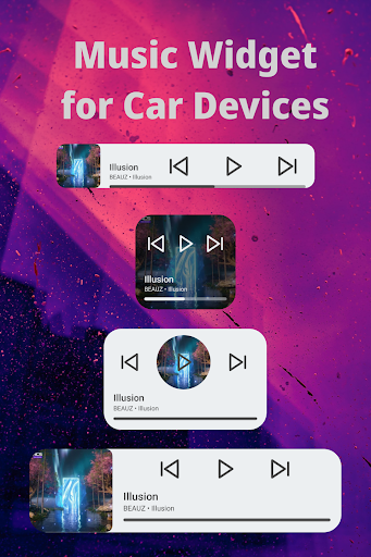 Music Widgets for Car Devices ekran görüntüsü