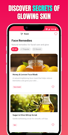 Beauty Tips & Home Remedies ekran görüntüsü