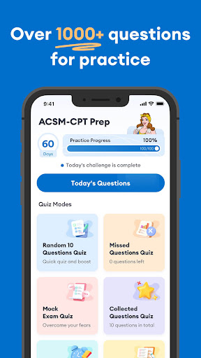 ACSM CPT Fitness Prep 2026 ekran görüntüsü