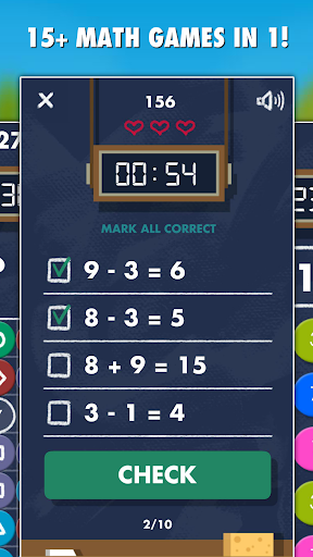 Math Games PRO 16-in-1 ekran görüntüsü