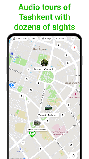 Tashkent Tour Guide:SmartGuide ekran görüntüsü
