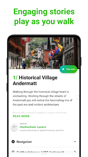 Andermatt SmartGuide ekran görüntüsü