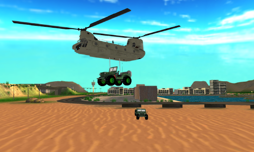Helicopter Flight Simulator 3D ekran görüntüsü