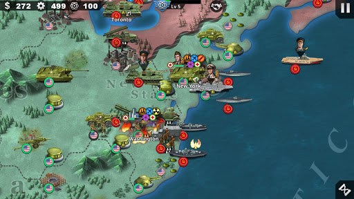 World Conqueror 4-WW2 Strategy ekran görüntüsü