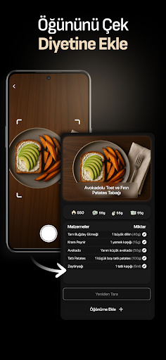Tabak AI: Kalori & Diyet Takip ekran görüntüsü
