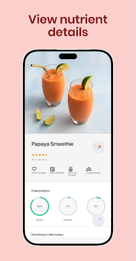 Kolay Smoothie tarifleri ekran görüntüsü