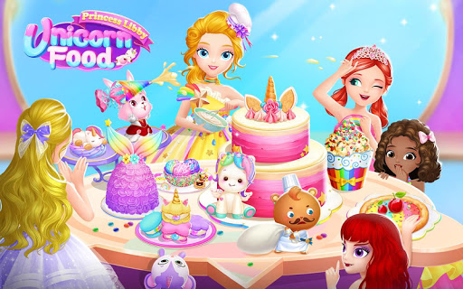 Princess Libby Unicorn Food ekran görüntüsü