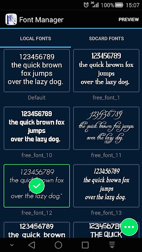 Font Manager - Flipfont, Emoji ekran görüntüsü