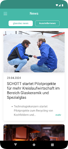 glasstec  App ekran görüntüsü