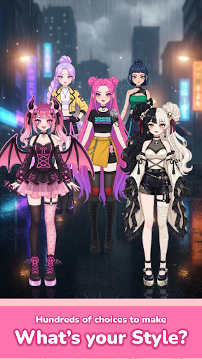 Fashion Style: Anime Dress Up ekran görüntüsü