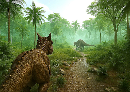 Jurassic Primal Dino Sim Clash ekran görüntüsü