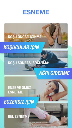 Esneme ve esneklik ekran görüntüsü