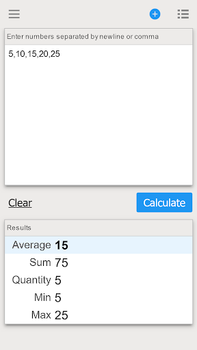 Average Calculator ekran görüntüsü