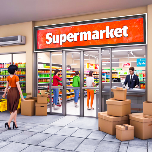 Süpermarket Mağazası oyunları