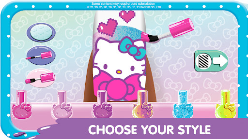 Hello Kitty Nail Salon ekran görüntüsü