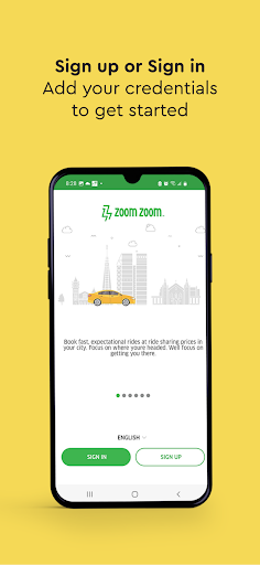 Zoom Zoom -Online Cab Booking ekran görüntüsü